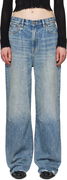 R13 Wayne Articulated Knee Jeans