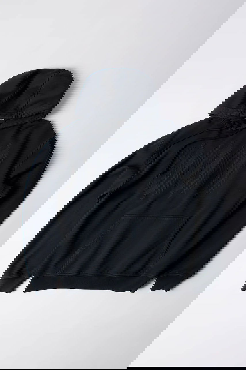 Mikina By Parra Parra Connected Guy Appliqué Hoodie Čierna | 54226, 0