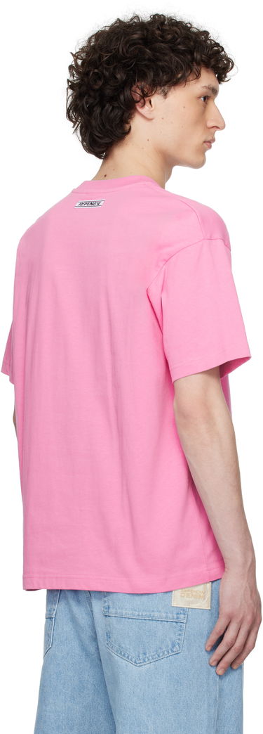 Tričko AAPE by A Bathing Ape AAPE by A Bathing Ape 'AAPE Now' Moonface Heart Logo T-Shirt Ružová | AAPTEM1600XXNPKX, 2