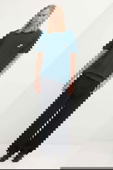 Tričko Carhartt WIP Short Sleeve Pocket T-Shirt Tyrkysová | I030434.0AUXX, 4