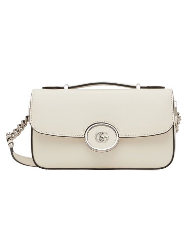 Taška cez rameno Gucci Petite GG Mini Shoulder Bag Biela | 739722 AACAW