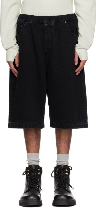 Šortky Entire Studios Spar Denim Shorts Čierna | ESU-S25-11008-MA, 0