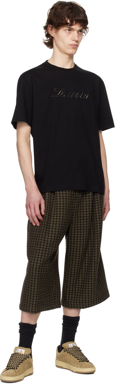 Tričko LANVIN Lanvin Logo T-Shirt Čierna | RM-TS0115-J171-P25, 3