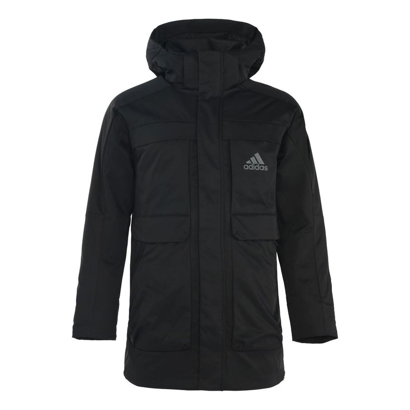 Parka adidas Originals Outdoor Sport Hooded Down Jacket Čierna | GN9836