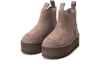 Tenisky a topánky UGG Neumel Platform Chelsea Boot "Smoke Plum" Hnedá | 1134526-SKP, 1