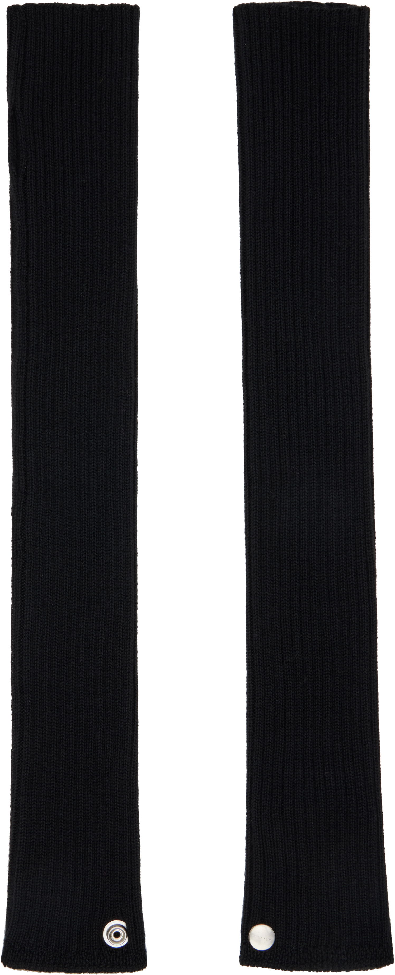 Rukavice Rick Owens Rick Owens Concordians Rasato Knit Arm Warmers Čierna | RU02E1488 WS, 0