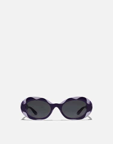 Slnečné okuliare Dolce & Gabbana Dolce & Gabbana Flower Power Sunglasses Fialová | VG600KVN5879V000, 0