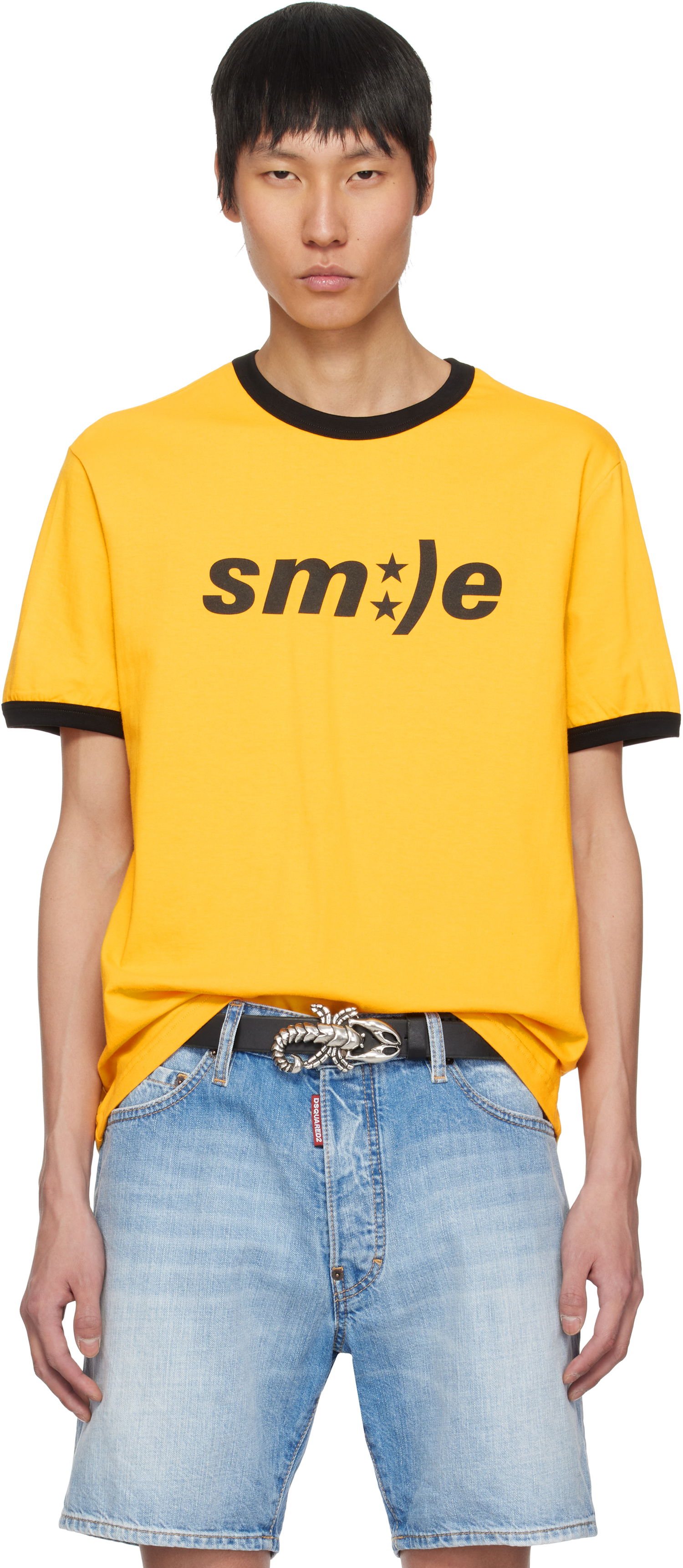 Tričko MISBHV MISBHV 'Smile' T-Shirt Žltá | 250M110, 0