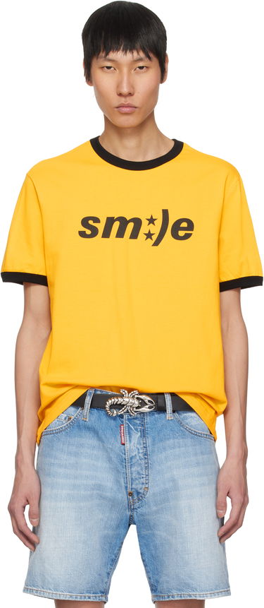 Tričko MISBHV MISBHV 'Smile' T-Shirt Žltá | 250M110, 0
