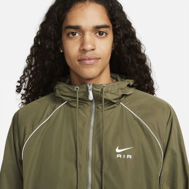 Vetrovka Nike Air Full-Zip Hooded Woven Jacket Zelené | DQ4213-222, 1
