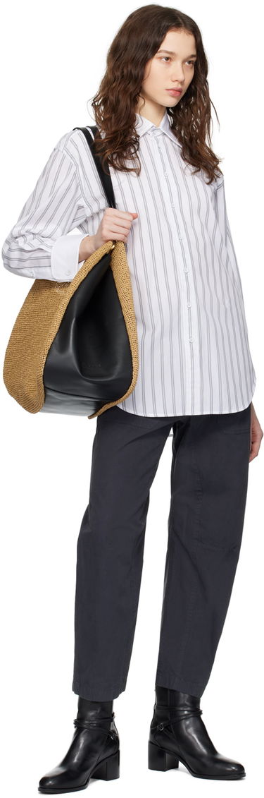 Košeľa rag & bone rag & bone Diana Striped Shirt Biela | WAW23HA0224622, 3