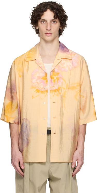 Košeľa LEMAIRE Lemaire Summer Floral-Print Shirt Žltá | SH1171 LF1404, 0