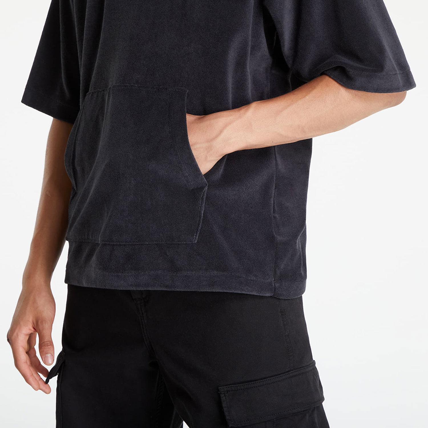 Tričko Nike NSW Hbr-S Short Sleeve Top Čierna | DM5062-010, 1