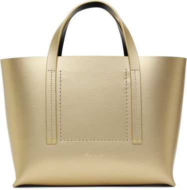 Tote bag Rick Owens Rick Owens Hollywood Mini Shopper Tote Metalická | RA01E0664 LGEMGH, 0