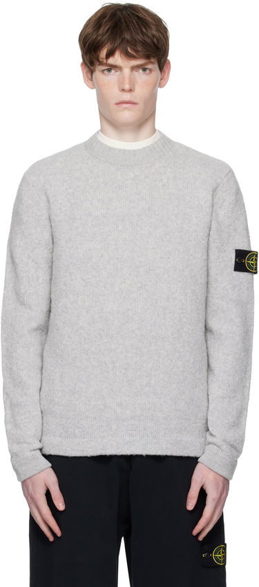 Sveter Stone Island Fancy Yarn Sweater Šedá | K2S15 5100056 S00N2, 0