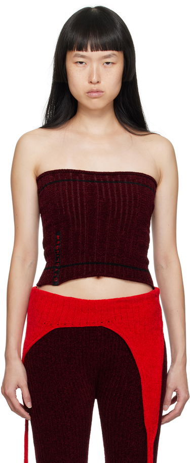Tielko Ottolinger Ottolinger Patch Tube Top Červená | 708002, 0