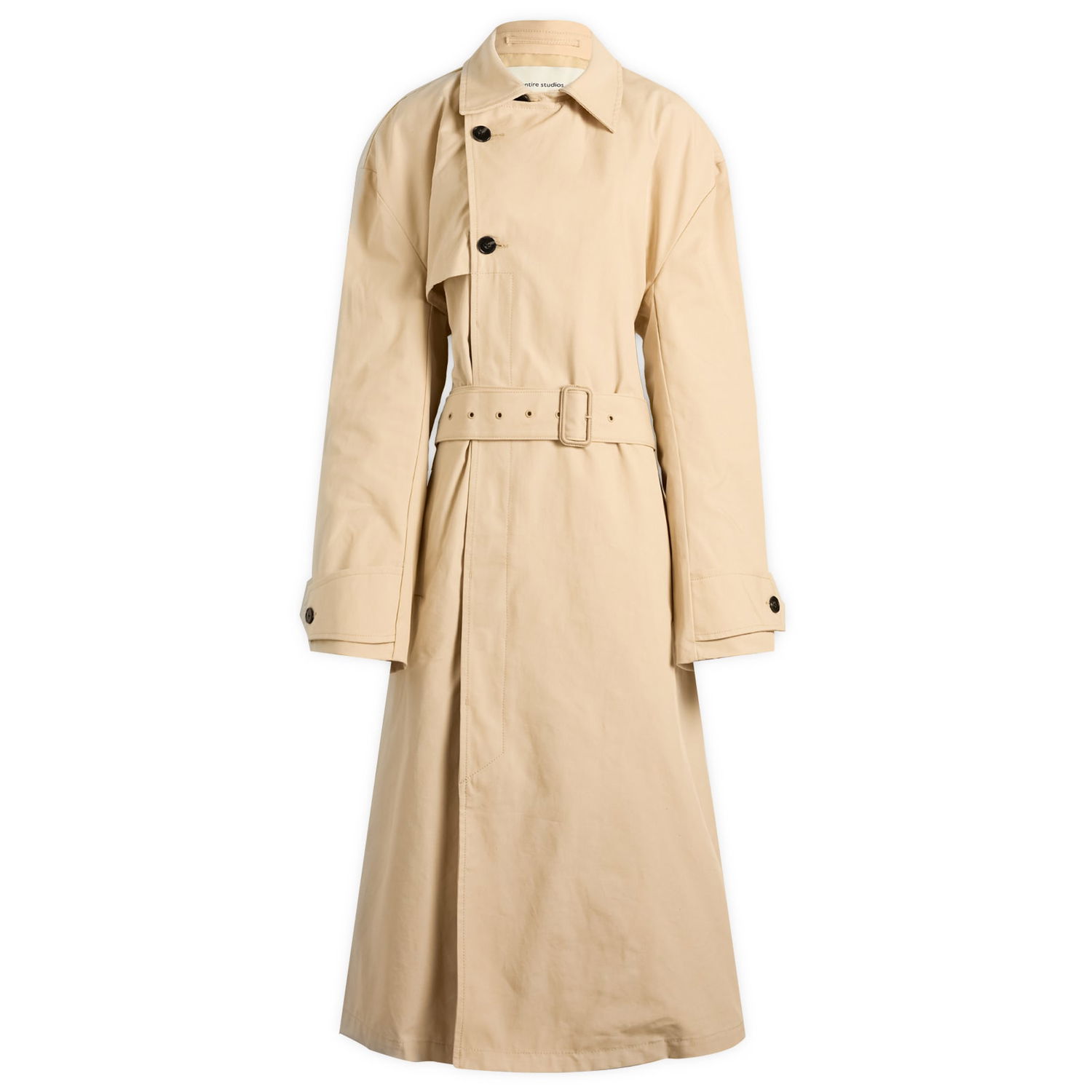 Trenčkot Entire Studios Entire Studios Classic Trench Coat, Size Large Béžová | ESU-W25-1023-SA, 0