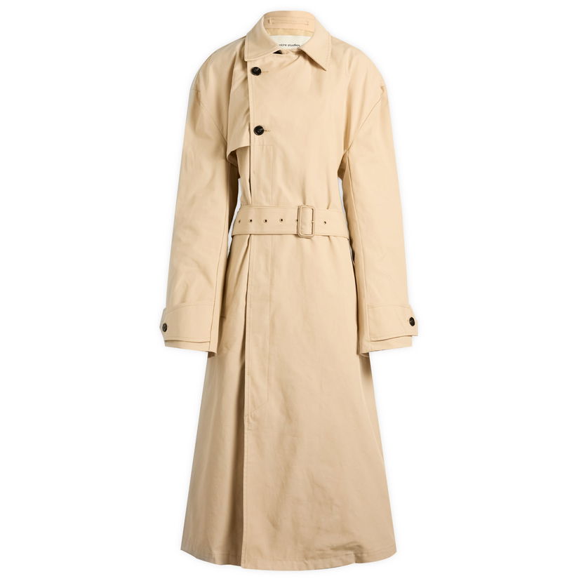 Trenčkot Entire Studios Entire Studios Classic Trench Coat, Size Large Béžová | ESU-W25-1023-SA