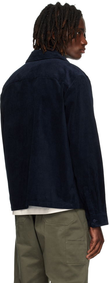 Košeľa A.P.C. Leon Corduroy Overshirt Navy | COHBB-H32019, 2