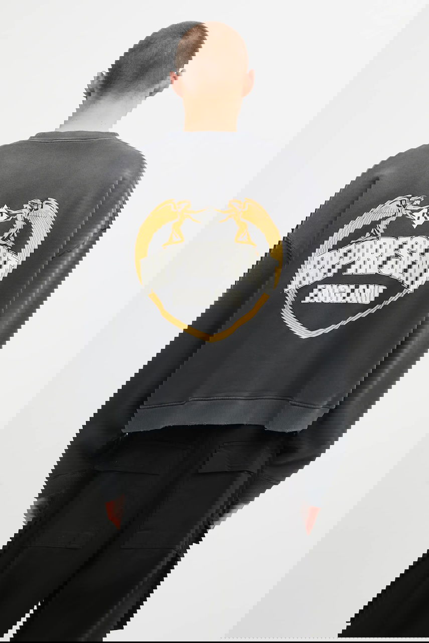Mikina Represent Clo Represent Angel Border Graphic Sweatshirt Šedá | MLM100367, 0