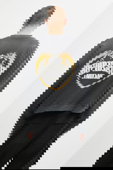 Mikina Represent Clo Represent Angel Border Graphic Sweatshirt Šedá | MLM100367, 0