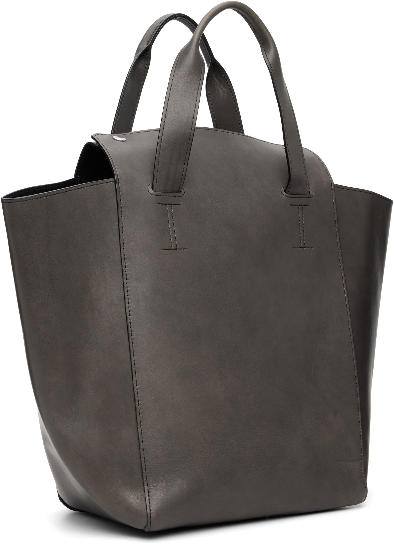 Tote bag OUR LEGACY Leather More Tote Šedá | A4258MP, 1