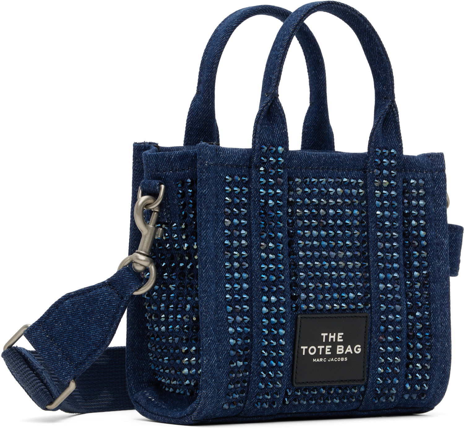 Tote bag Marc Jacobs Marc Jacobs 'The Crystal Denim Crossbody' Tote Bag Modrá | 2S5HCR019H03, 1