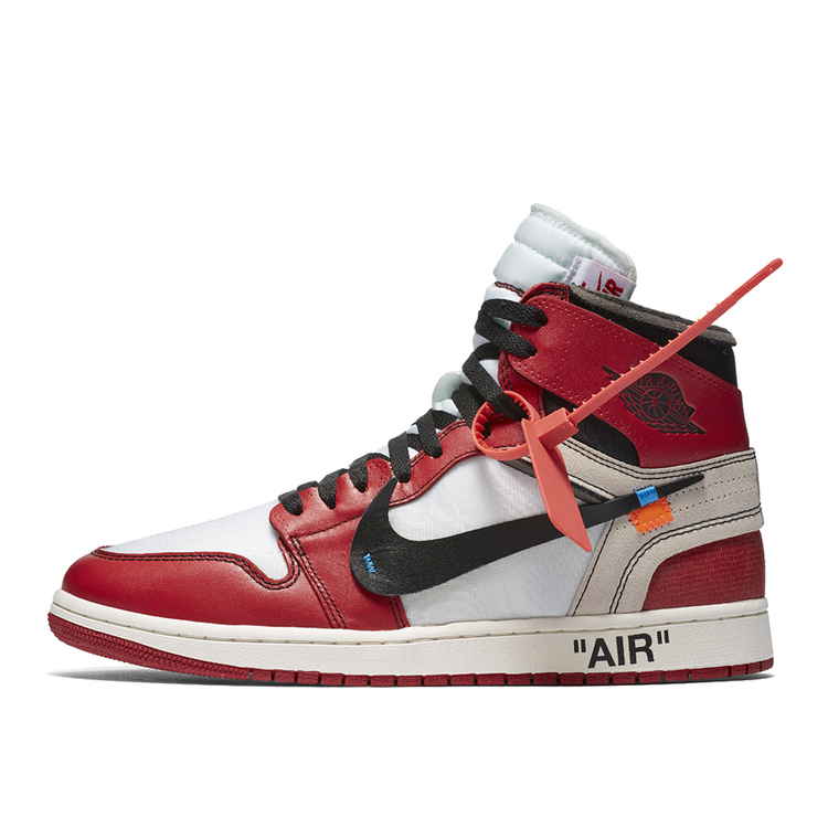 Off-White × Nike Air Jordan 1 chicago Air Jordan 1 Retro High x Off White Chicago – Sneakers Depot