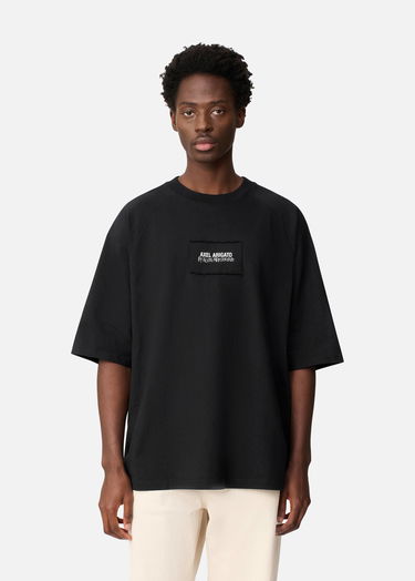 Tričko AXEL ARIGATO T-Shirt Alvin Armstrong Patch Detail Čierna | A4114001, 12