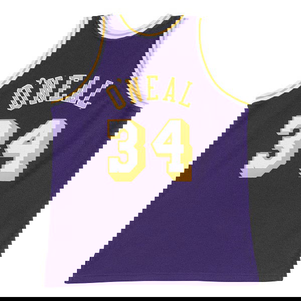 Dres Mitchell & Ness LA Lakers 1996-97 Shaquille O'Neal Reversed Fleece Swingman Jersey Fialová | SMJYBW18064-LALPURP97SON, 0