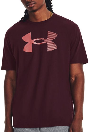 Tričko Under Armour Logo Fill Tee Vínová | 1379451-600, 0