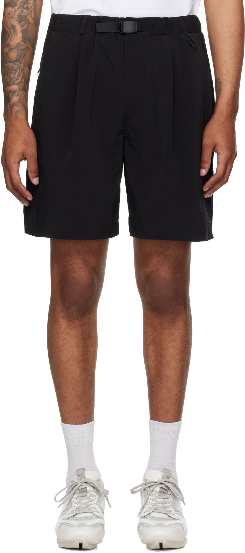 Šortky Snow Peak Breathable Quick Dry Active Shorts Čierna | PA-25SU010