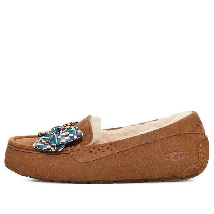 Tenisky a topánky UGG Ansley Bow Slippers Hnedá | 1138117-CHE