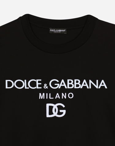 Tričko Dolce & Gabbana T-shirt M/corta Giro Čierna | F8O48ZG7E2IN0000, 2