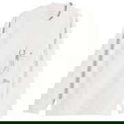 Heavy Cotton Longsleeve Pocket Tee, Size Small