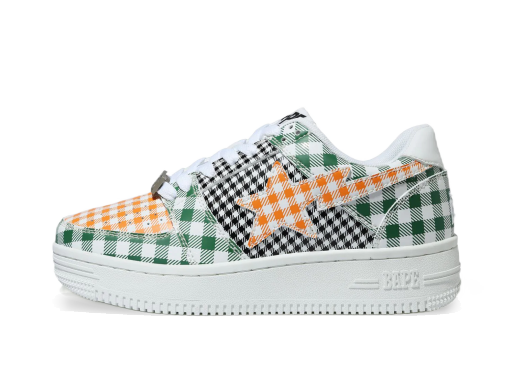 Gingham Check Sta Low "Green"