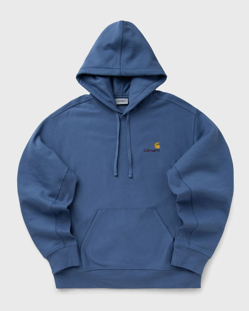 Mikina Carhartt WIP American Script Hoodie Modrá | I028279-1YI.XX