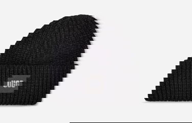 Kulicha UGG Chunky Rib Beanie Čierna | 20061-BLK, 0