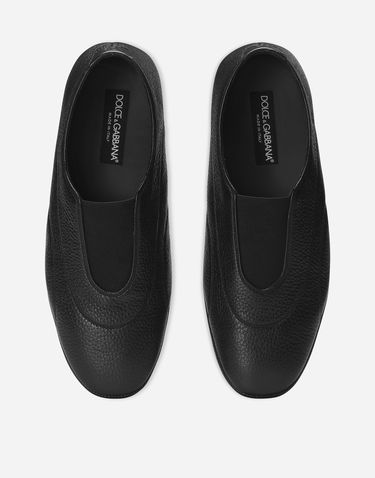 Doplnky Dolce & Gabbana Dolce & Gabbana Deerskin Slippers Čierna | A50608A803480999, 3
