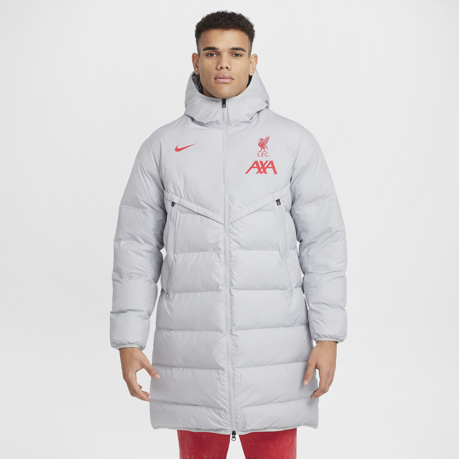 Parka Nike Liverpool FC Strike Windrunner PrimaLoft® Storm-FIT Hooded Parka Šedá | FQ2967-078, 0