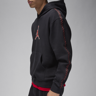 Mikina Nike Jordan Flight MVP Fleece Hoodie Čierna | FN6352-010, 3