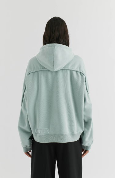 Mikina AXEL ARIGATO Clove Washed Hoodie Zelené | A2097001, 3