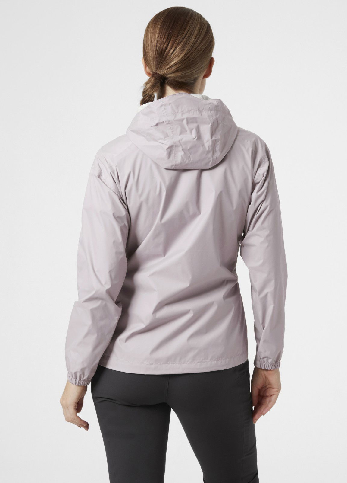 Lightweight Packable Hooded Rain Jacket