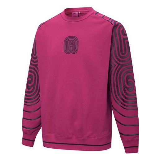 Mikina Puma PRONOUNCE Unisex Round-Neck Sweatshirt Ružová | 534033-75, 0