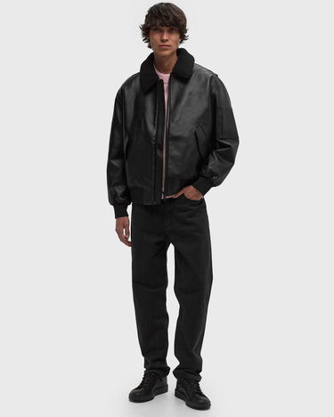 Bomber bunda CALVIN KLEIN Calvin Klein Jeans Faux Leather Aviator Bomber Jacket Čierna | J30J326729BEH, 1