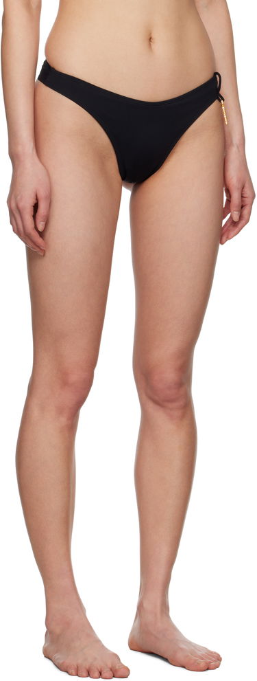 Plavky Jacquemus Jacquemus Signature Bikini Bottom Čierna | 25E251SW025-2294, 1