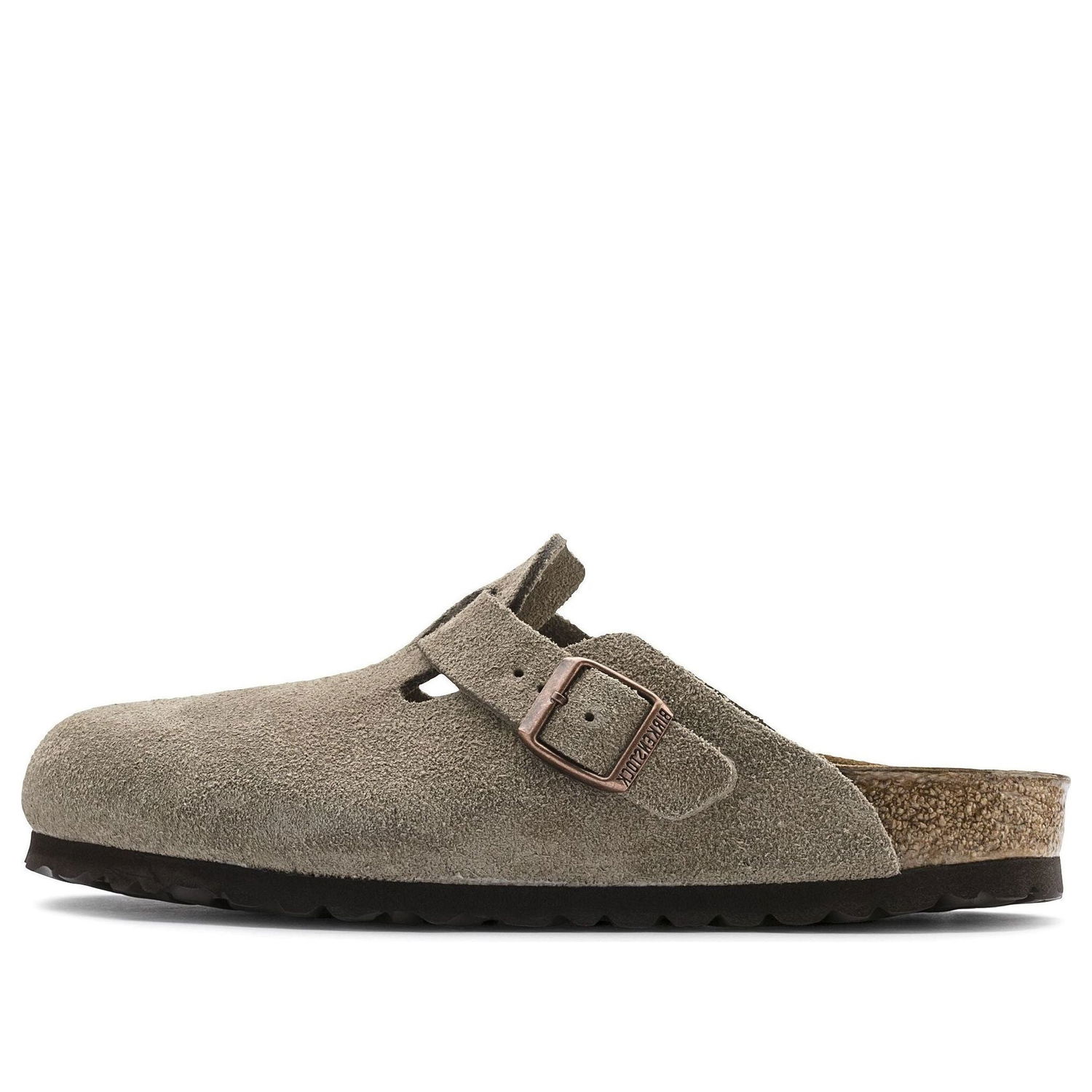 Tenisky a topánky Birkenstock Boston Suede Leather Sandals Šedá | 0060461, 0