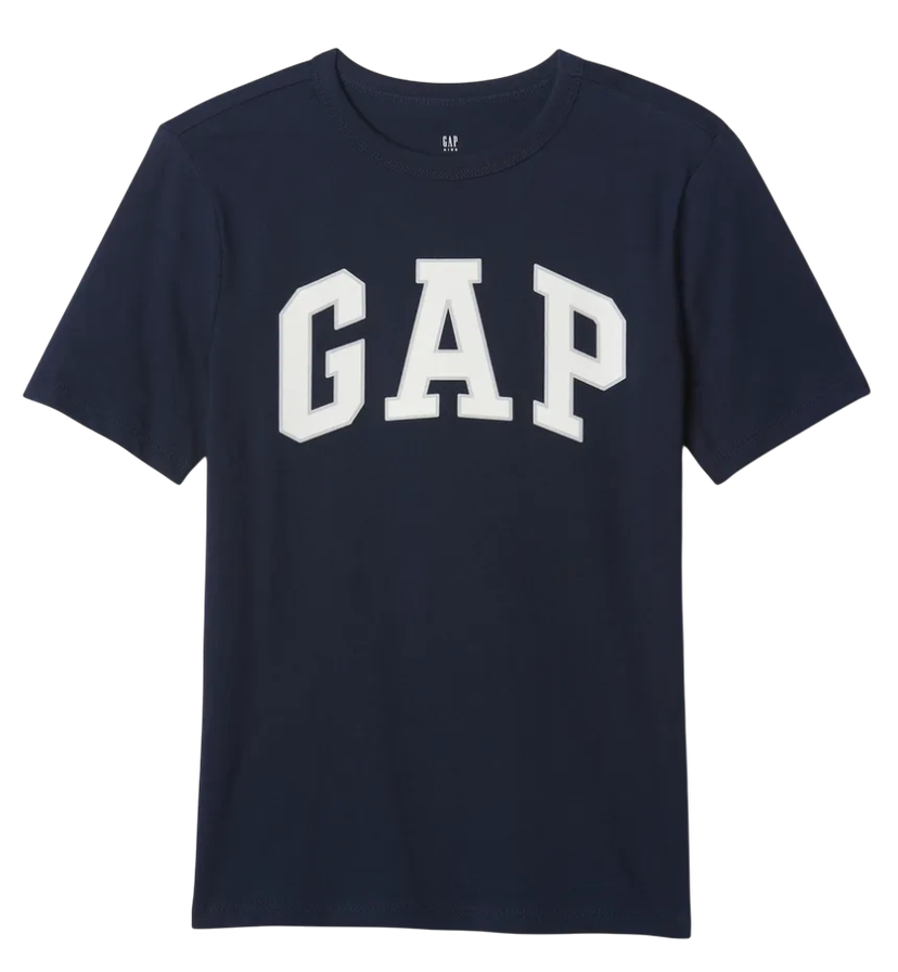 Tričko GAP Basic Logo T-Shirt Navy | 708370-02