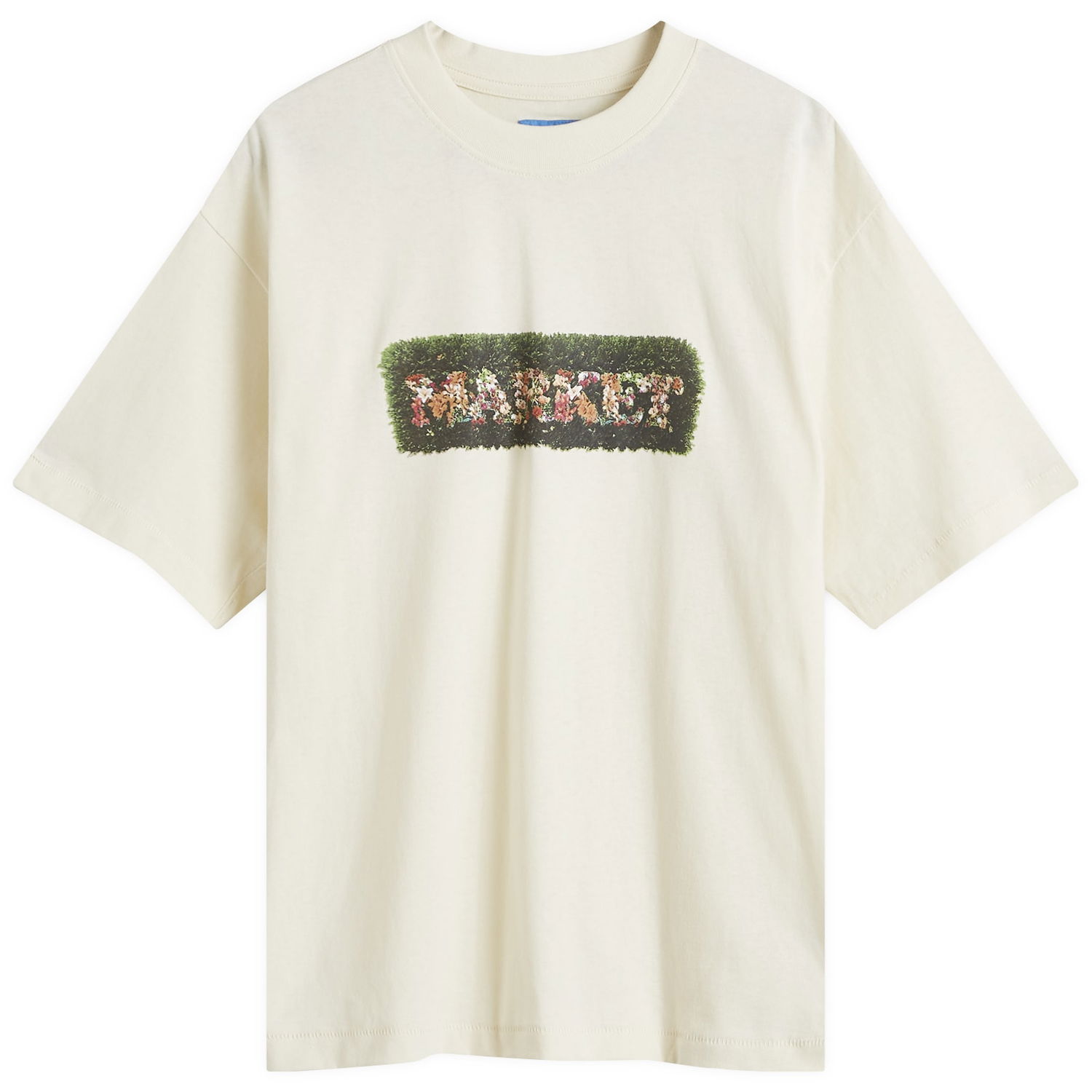 Tričko MARKET Hedges T-Shirt Ecru Size Biela | 399001934-ERU, 0