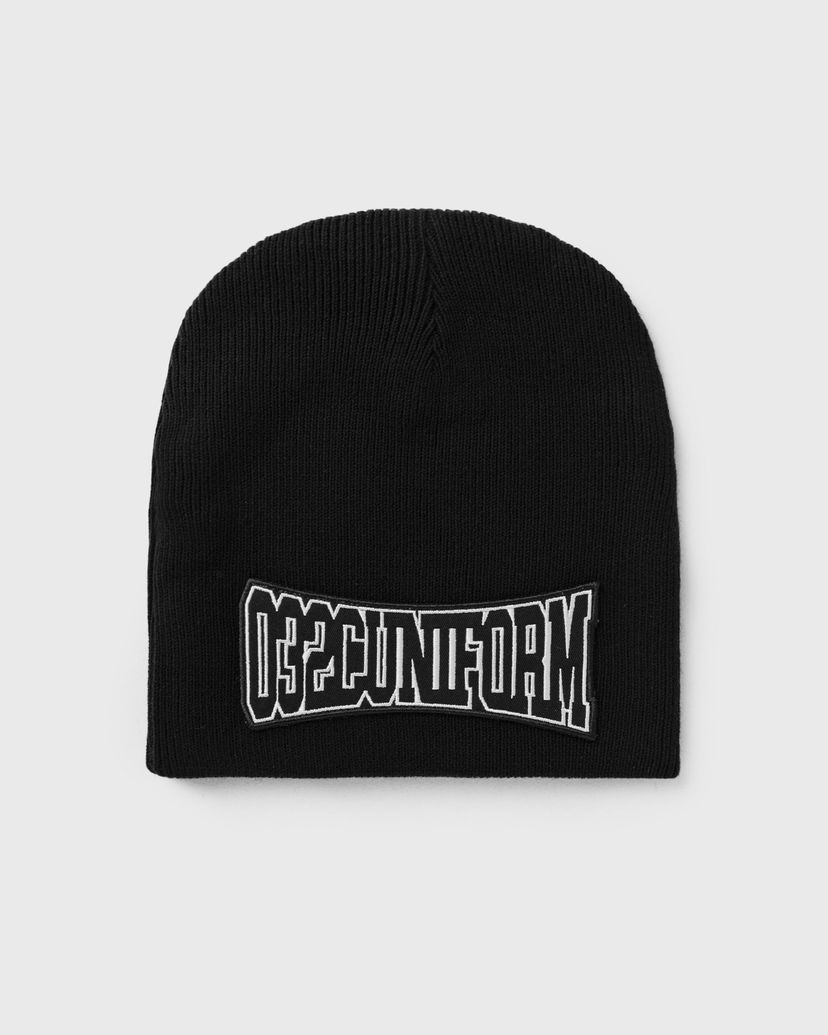 Kulicha 032C ONE DOLLAR BILL Ribbed Knit Beanie Čierna | F25-UAK-3221-000